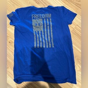 Under Armour Women's Blue Freedom Tee